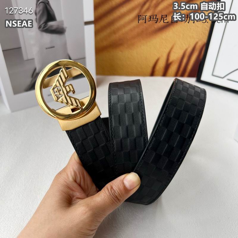 Armani belt 35mmX100-125cm 8L15